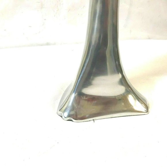 Vtg. Chrome Metal Hand Jewelry Ring Display 15" - Picture 4 of 7